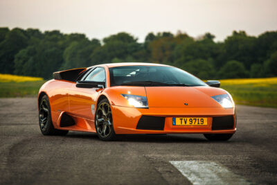 Lamborghini Murciélago in orange