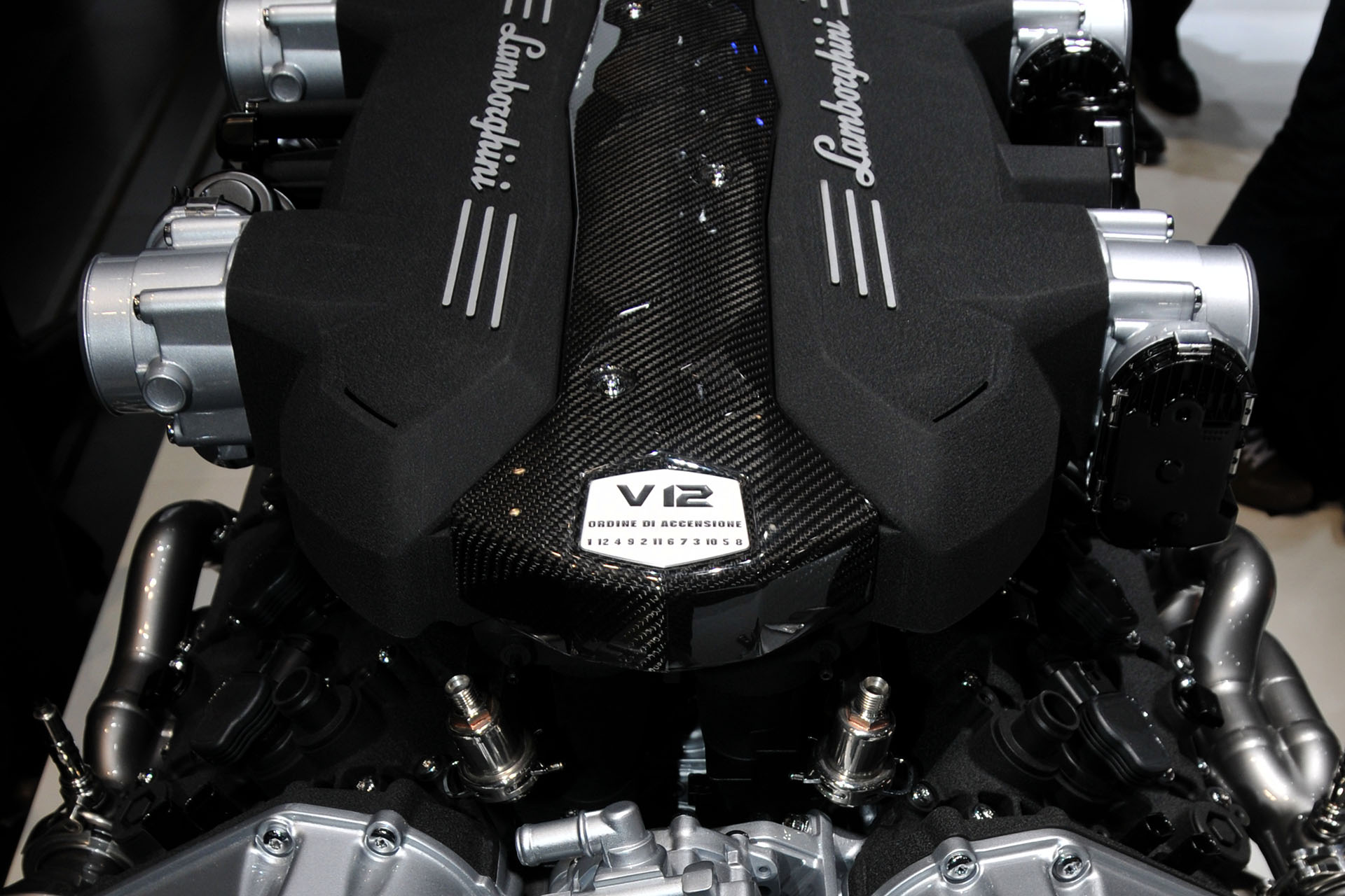 Lamborghini Engine Plaques