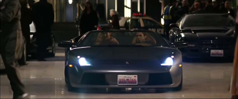 Lamborghini Murcielago in Batman Begins