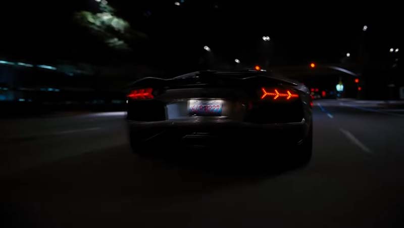 Lamborghini Aventador in The Dark Knight Rises