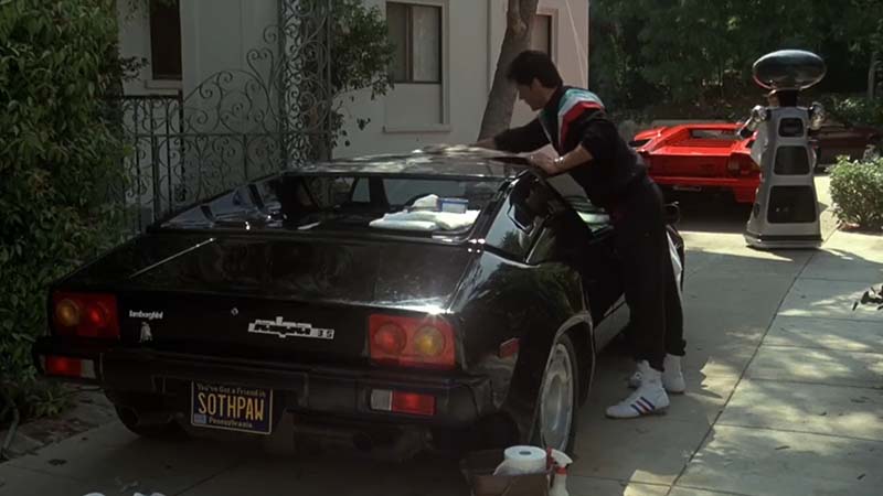 Lamborghini Jalpa and Lamborghini Countach in Rocky IV