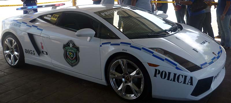 Lamborghini Police Car from Panama