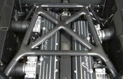 Lamborghini Murcielago space frame.